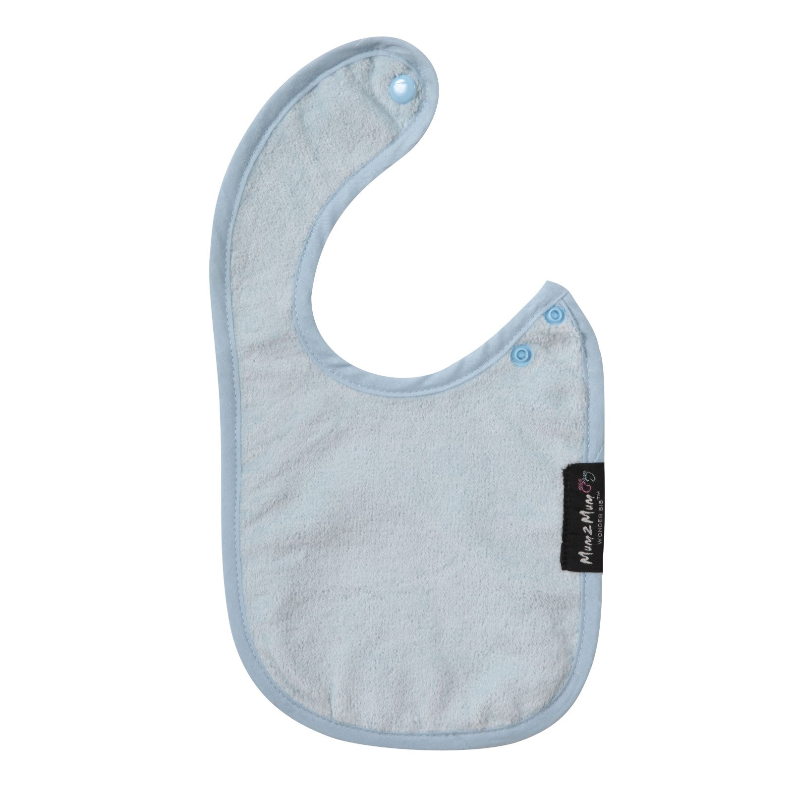 Mum 2 Mum Infant Wonder Bib - Baby Blue