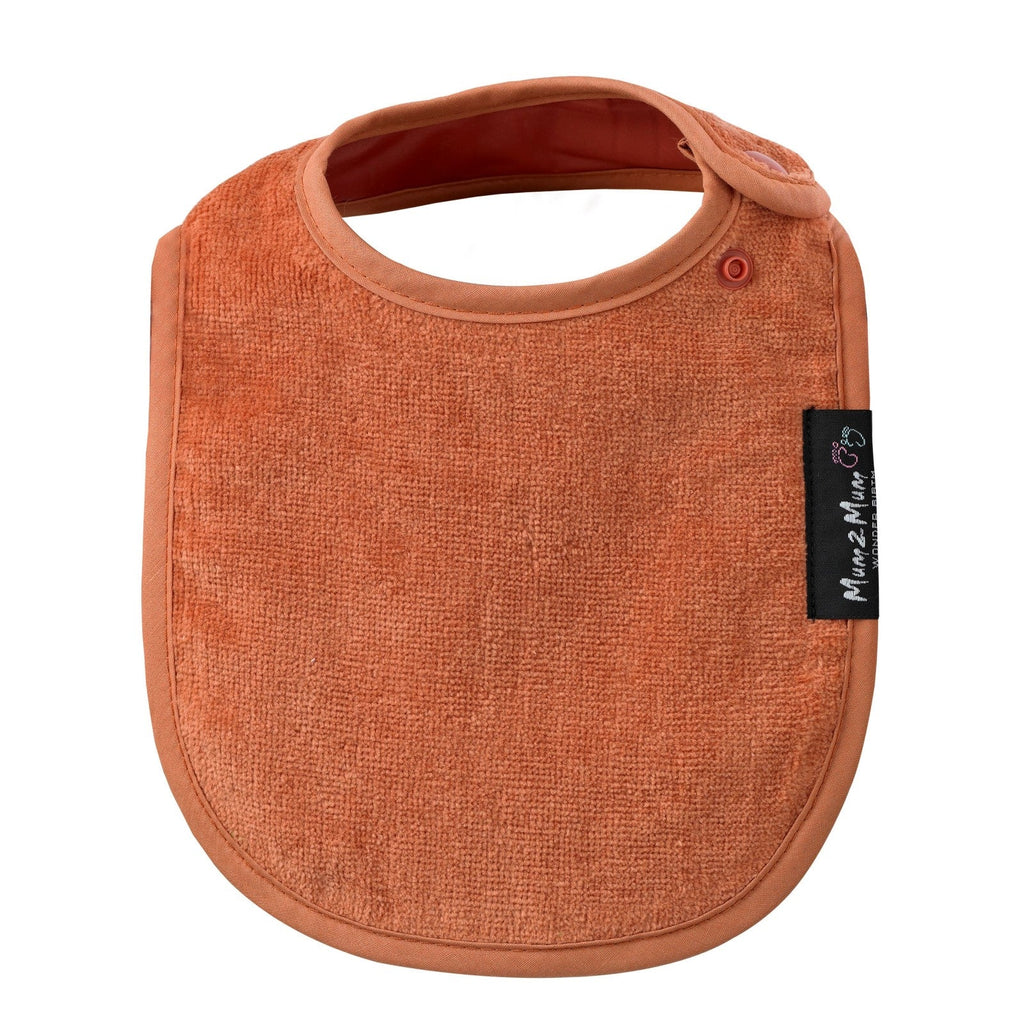 Mum 2 Mum Infant Wonder Bib - Rust