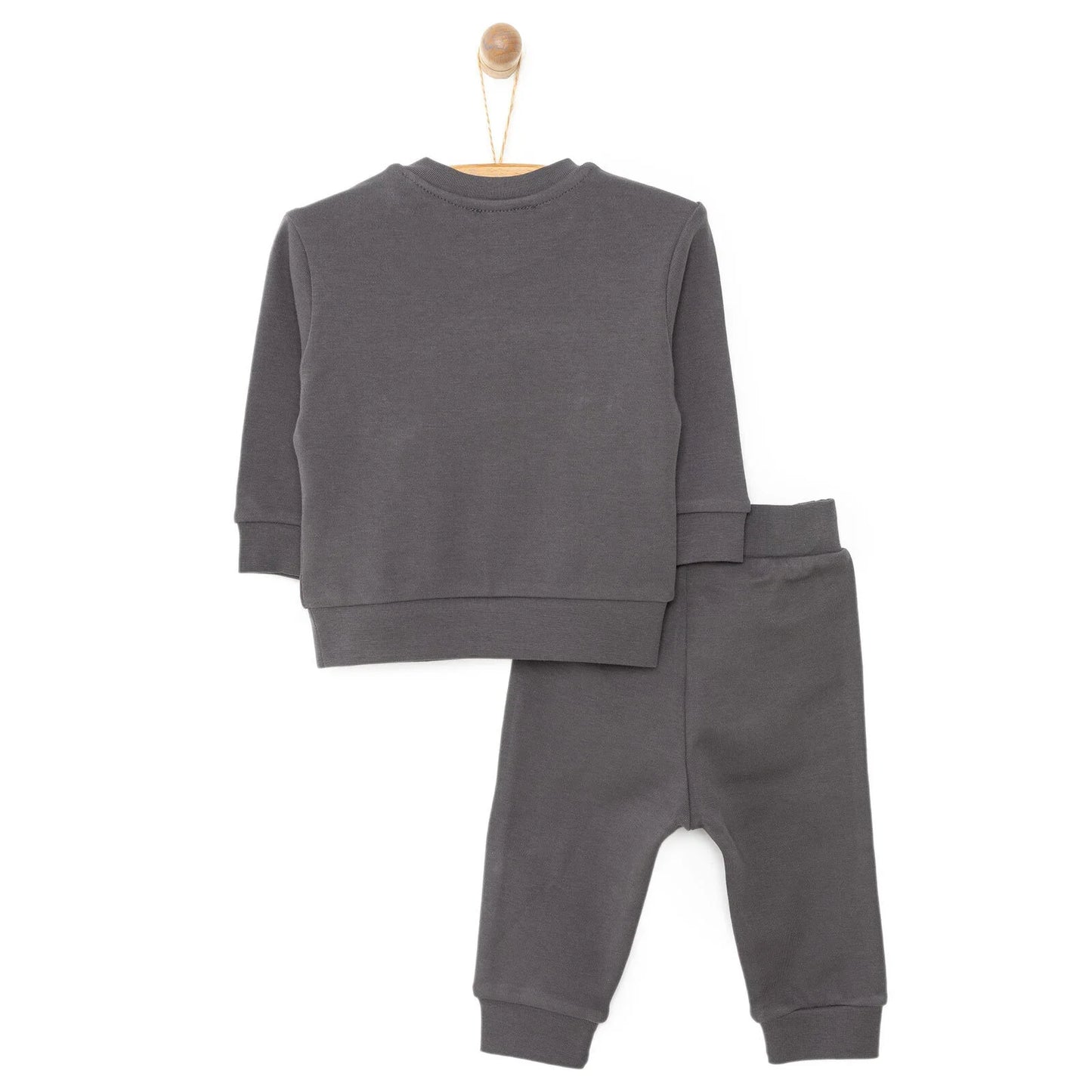 HelloBaby Basic Boy Text Printed Jogging - Anthracite
