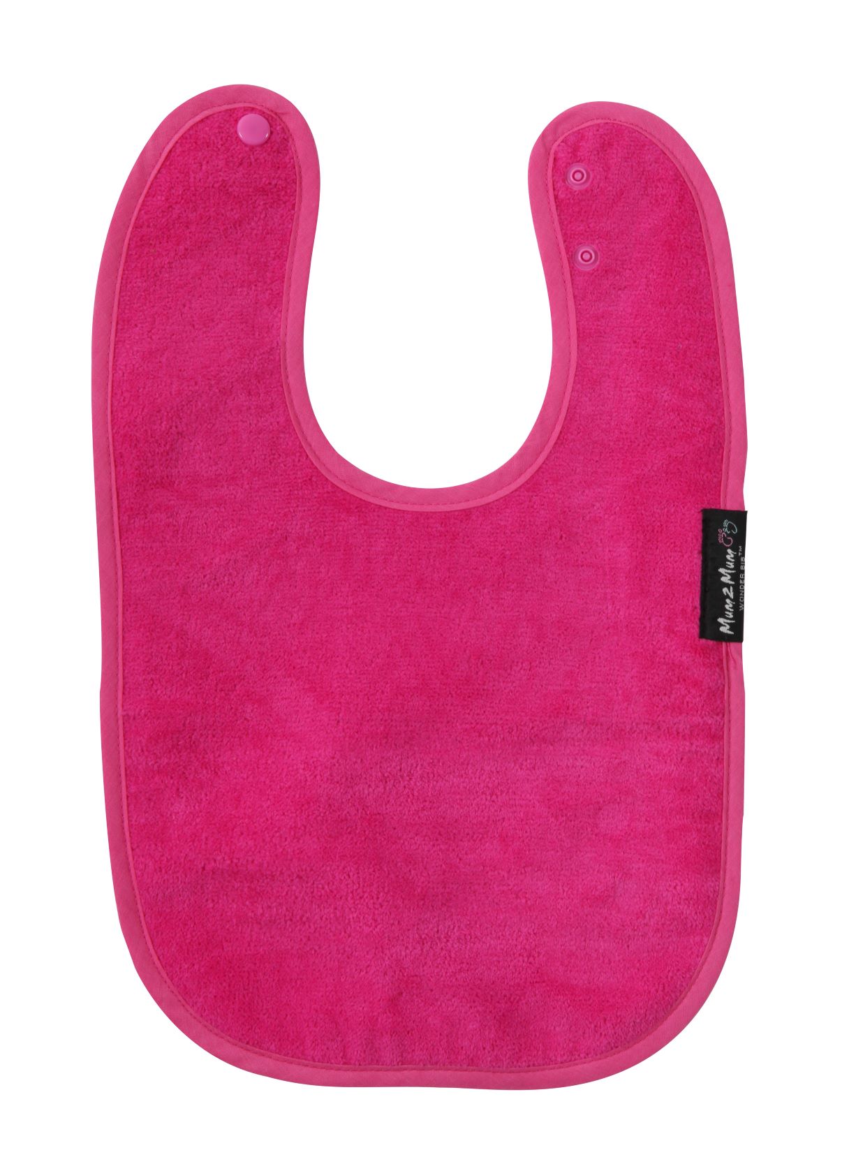 Mum 2 Mum Standard Wonder Bib - Cerise Pink
