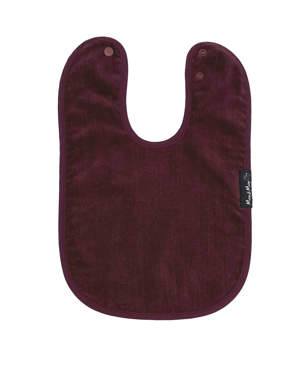 Mum 2 Mum Standard Wonder Bib - Plum