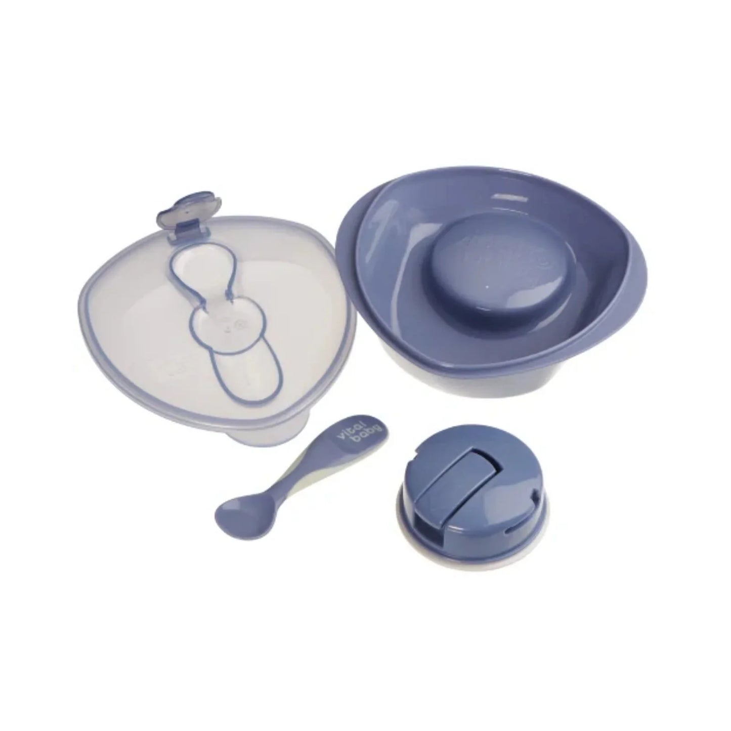 Vital Baby Nourish Power Suction Bowl- Natural Grape