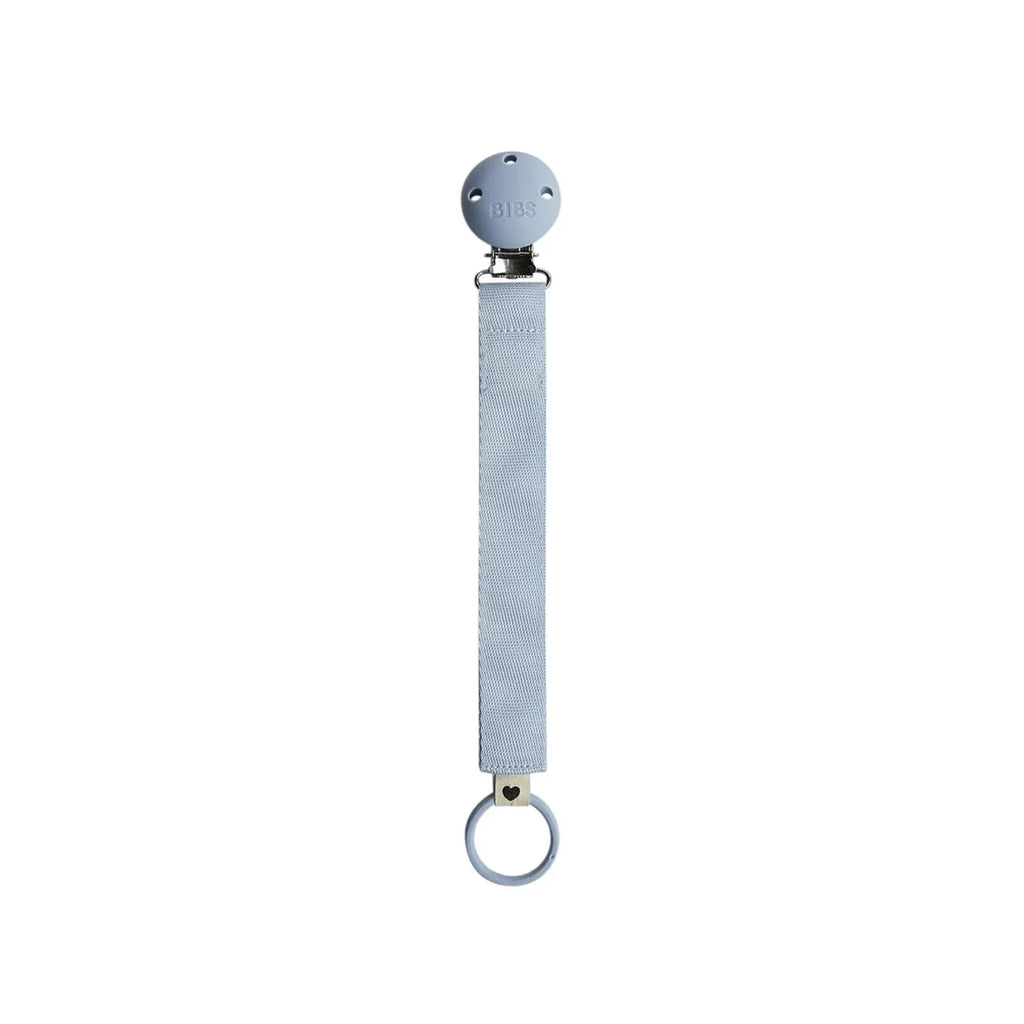 BIBS Soother Clip Ribbon - Dusty Blue
