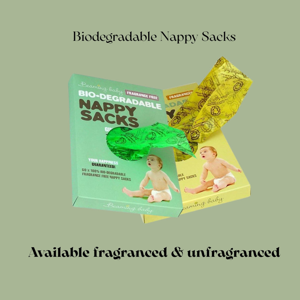60 Pack of Biodegradable Nappy Sacks