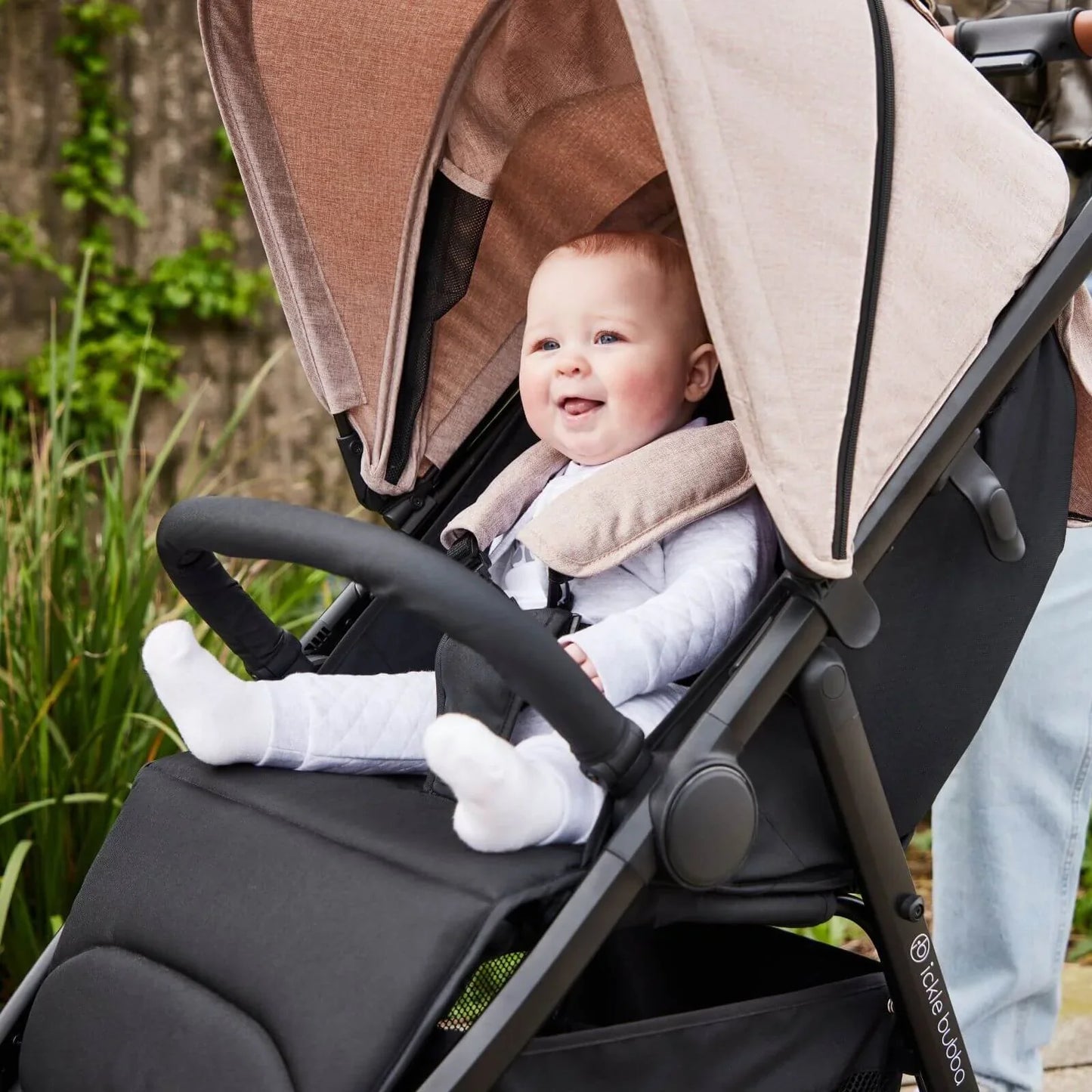 Ickle Bubba Stomp Stride Stroller - Charcoal Grey