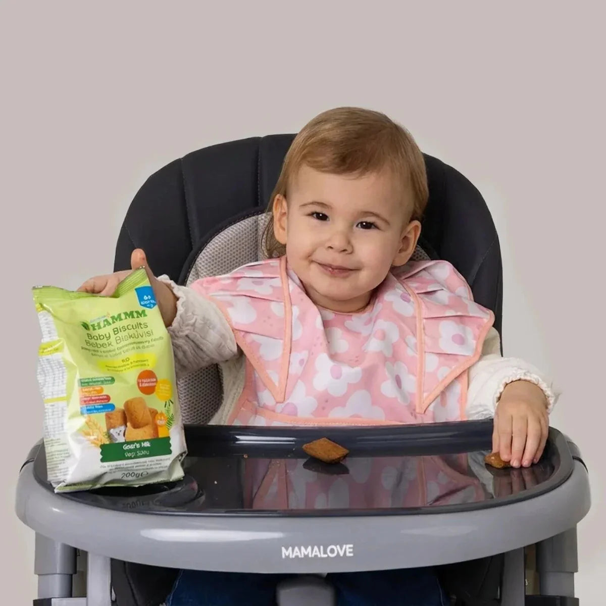 Hammm Baby Biscuits with Goat Milk 400g