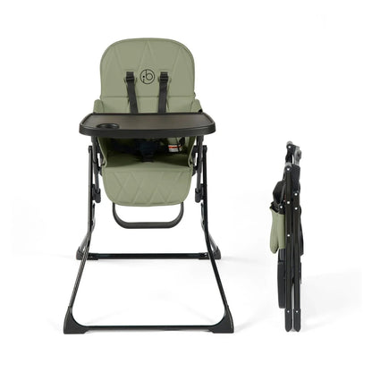 Ickle Bubba Flip Magic Fold Highchair - Sage Green