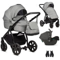 Noordi Fjordi V1 3in1 with Joie i-Snug 2 Car Seat, Grey