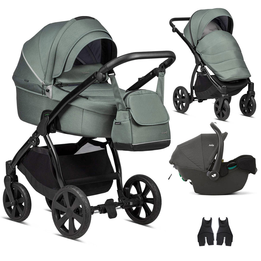 Noordi Fjordi V1 3in1 with Joie i-Snug 2 Car Seat, Fern