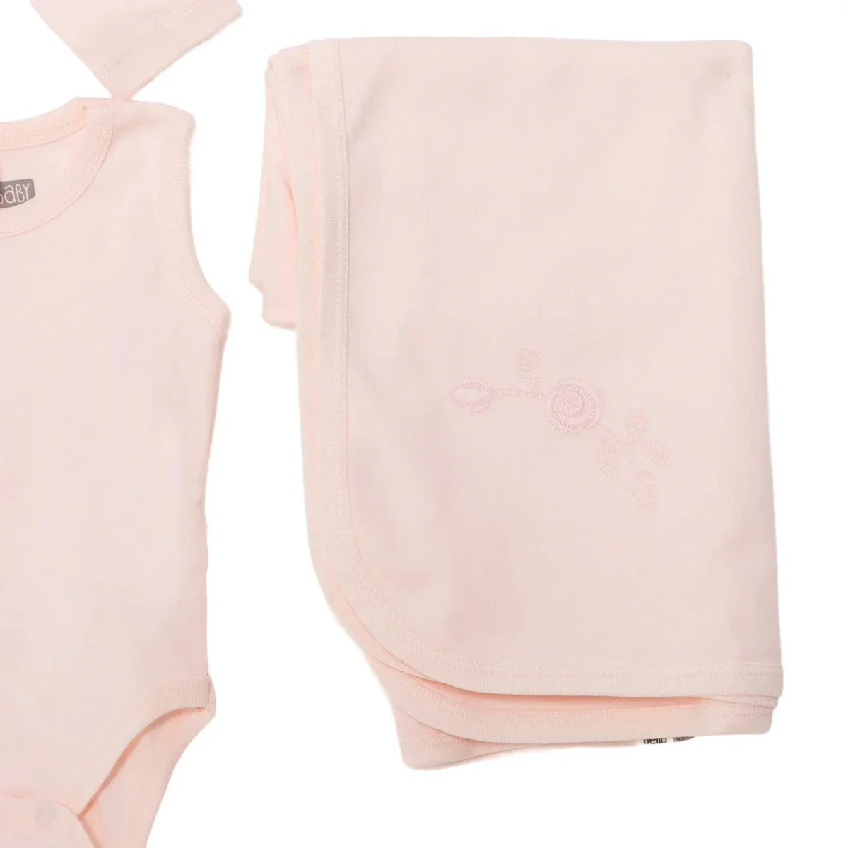 HelloBaby Newborn 10 pcs Starter Set - Pink