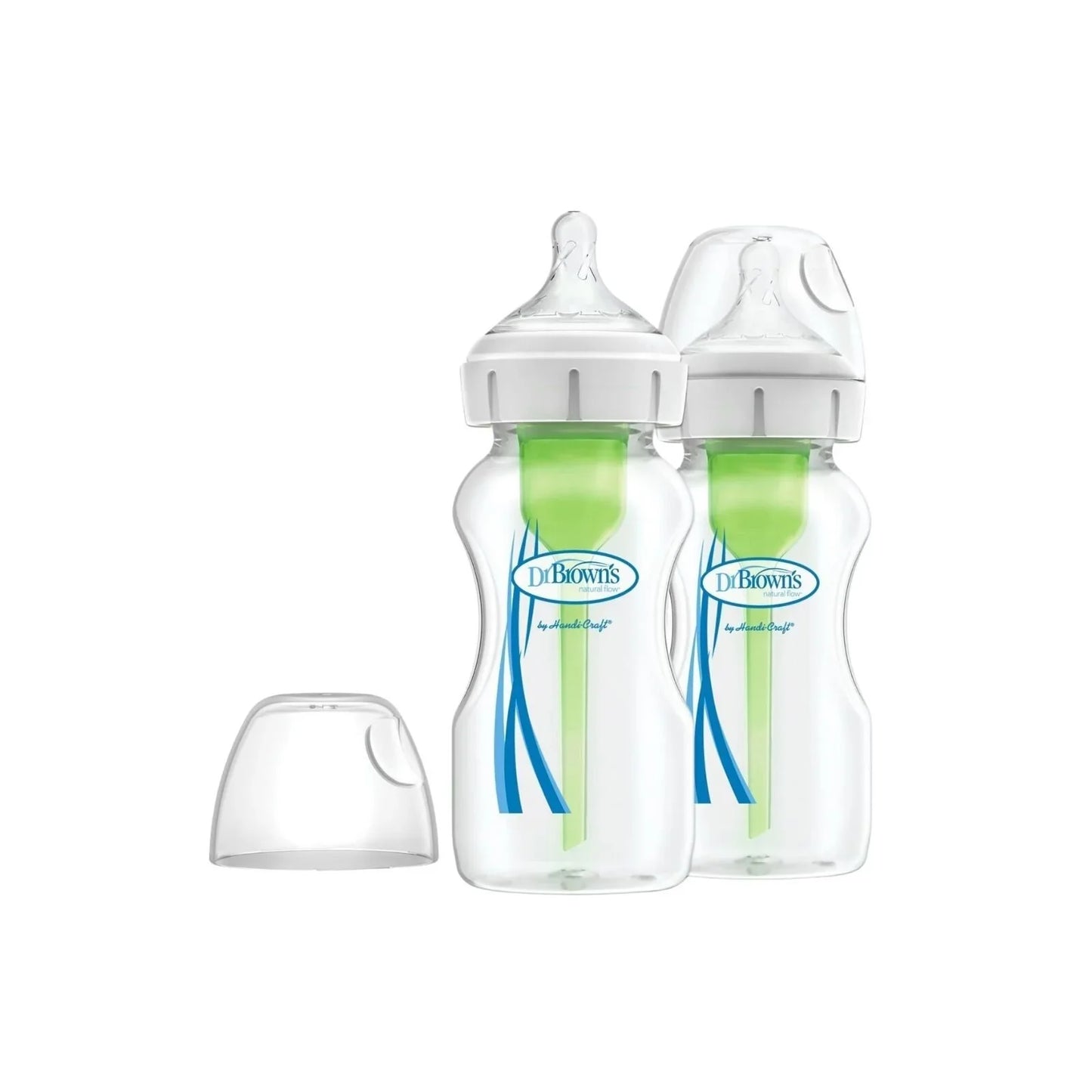 Dr. Brown's Options+ Anti-Colic Wide Neck Baby Bottle 270 ml 2 pcs