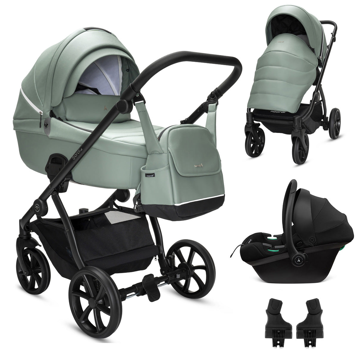 Noordi Fjordi V2 Leather 3in1 with Terra Car Seat