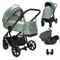 Noordi Fjordi V2 Leather 3in1 with Joie i-Snug 2 Car Seat