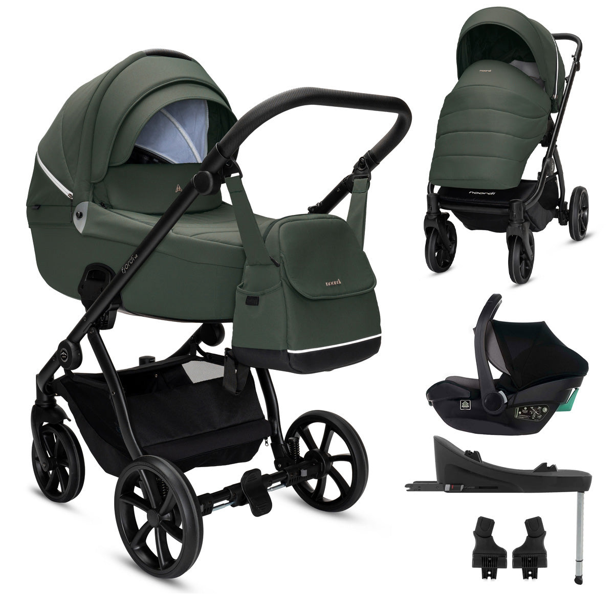 Noordi Fjordi V2 3in1 with Travel Carrier Car Seat