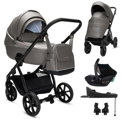 Noordi Fjordi V2 Leather 3in1 with Travel Carrier Car Seat