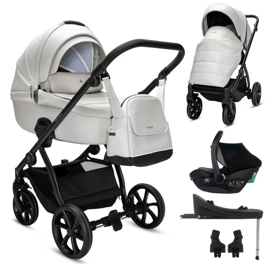 Noordi Fjordi V2 Leather 3in1 with Travel Carrier Car Seat