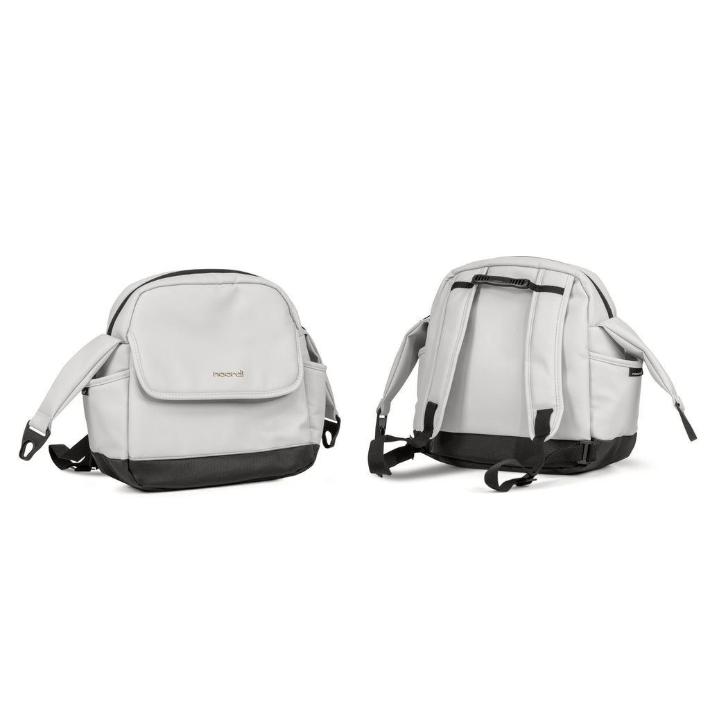 Noordi Fjordi V2 Leather 2in1 Pushchair with ThermoCot™ Carrycot, Cloud