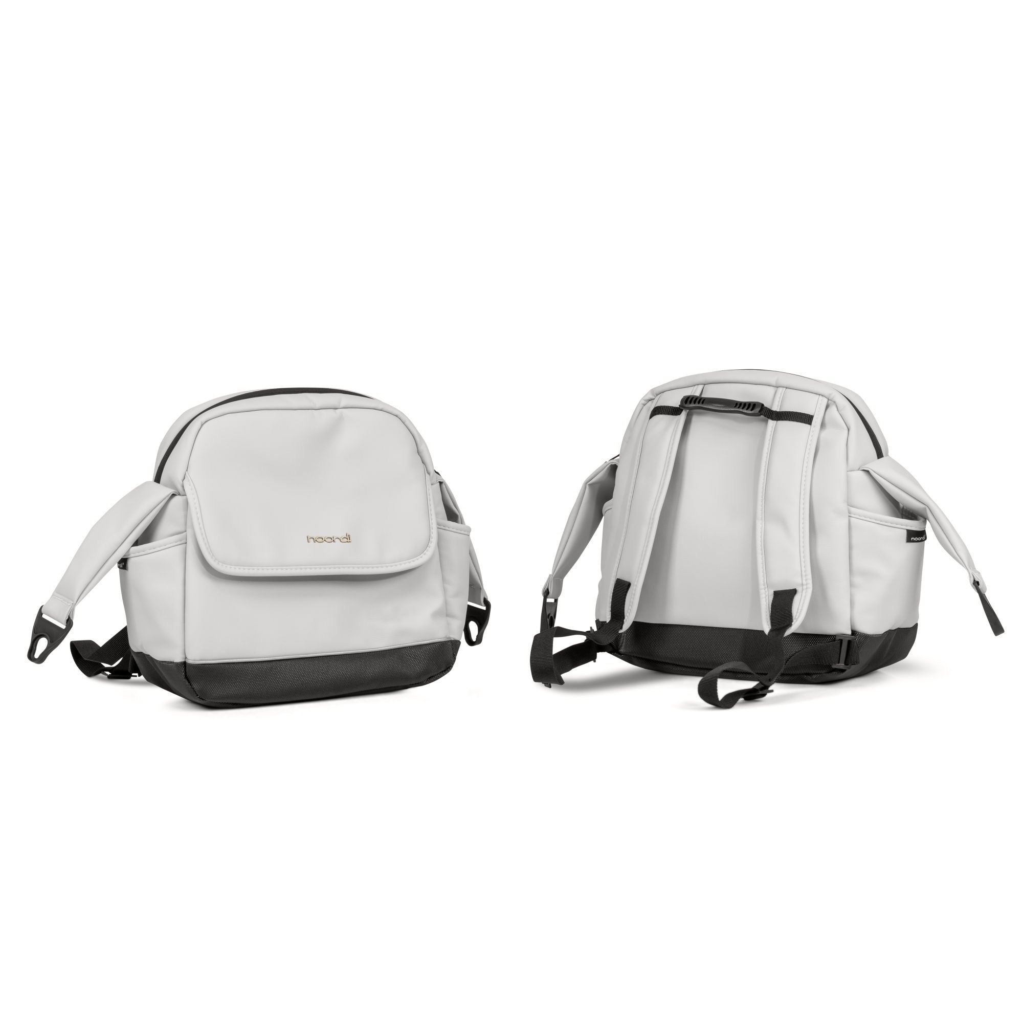 Noordi Fjordi V2 Leather 2in1 Pushchair with ThermoCot™ Carrycot, Cloud