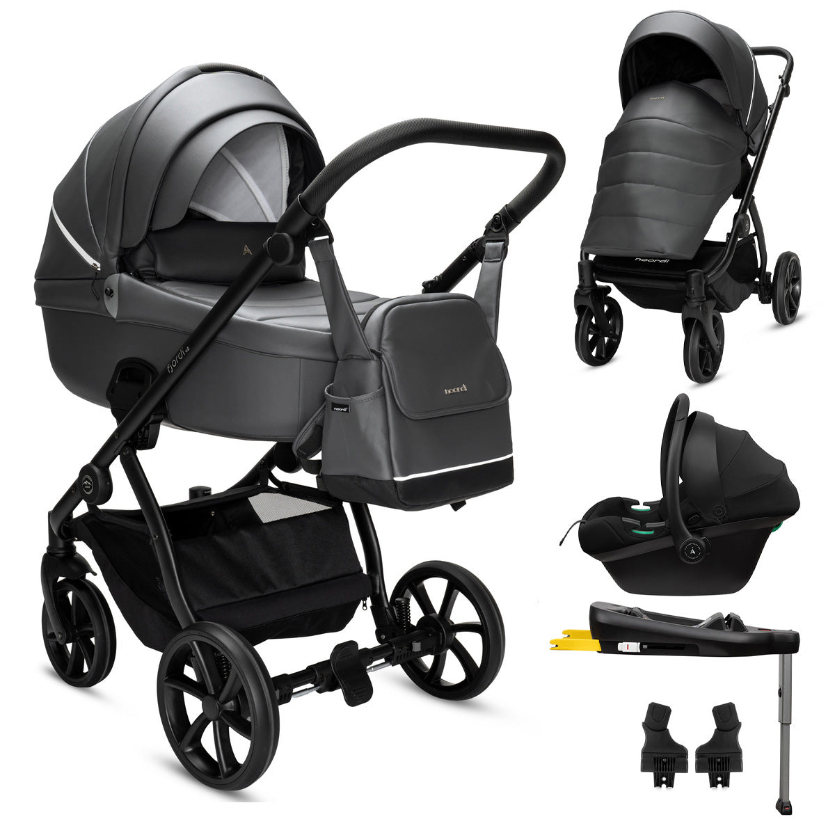 Noordi Fjordi V2 Leather 3in1 with Terra Car Seat