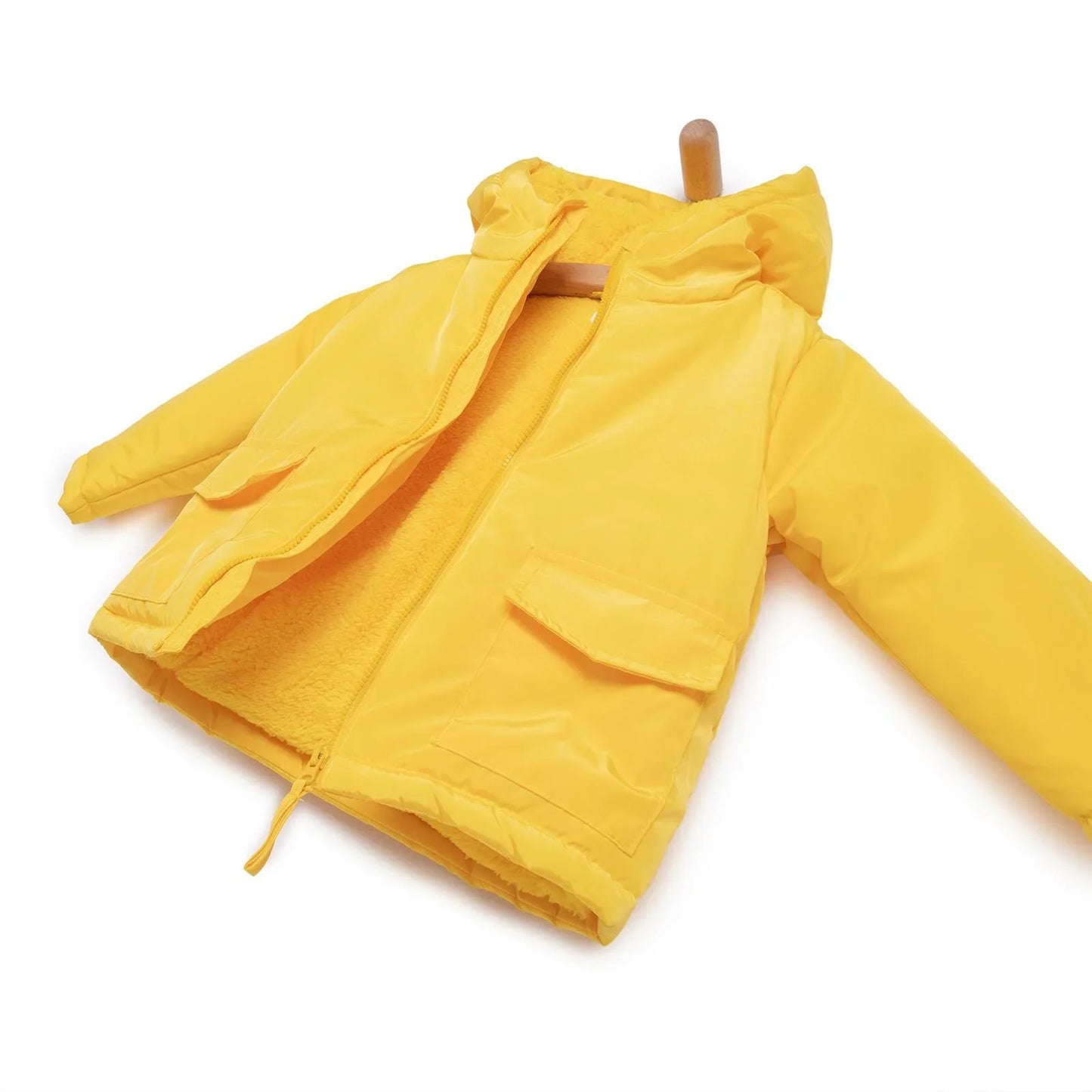 HelloBaby Hooded Coat - Yellow