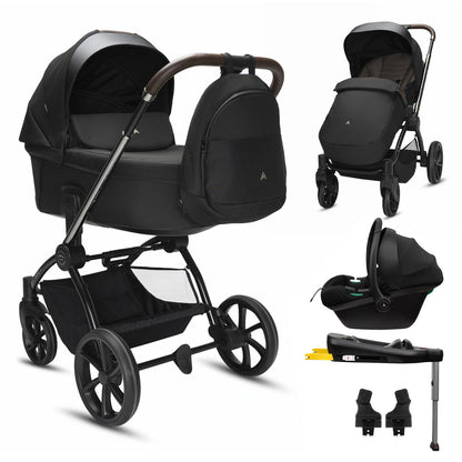 Noordi Sole V3 3in1 with Terra Car Seat, Slate Black