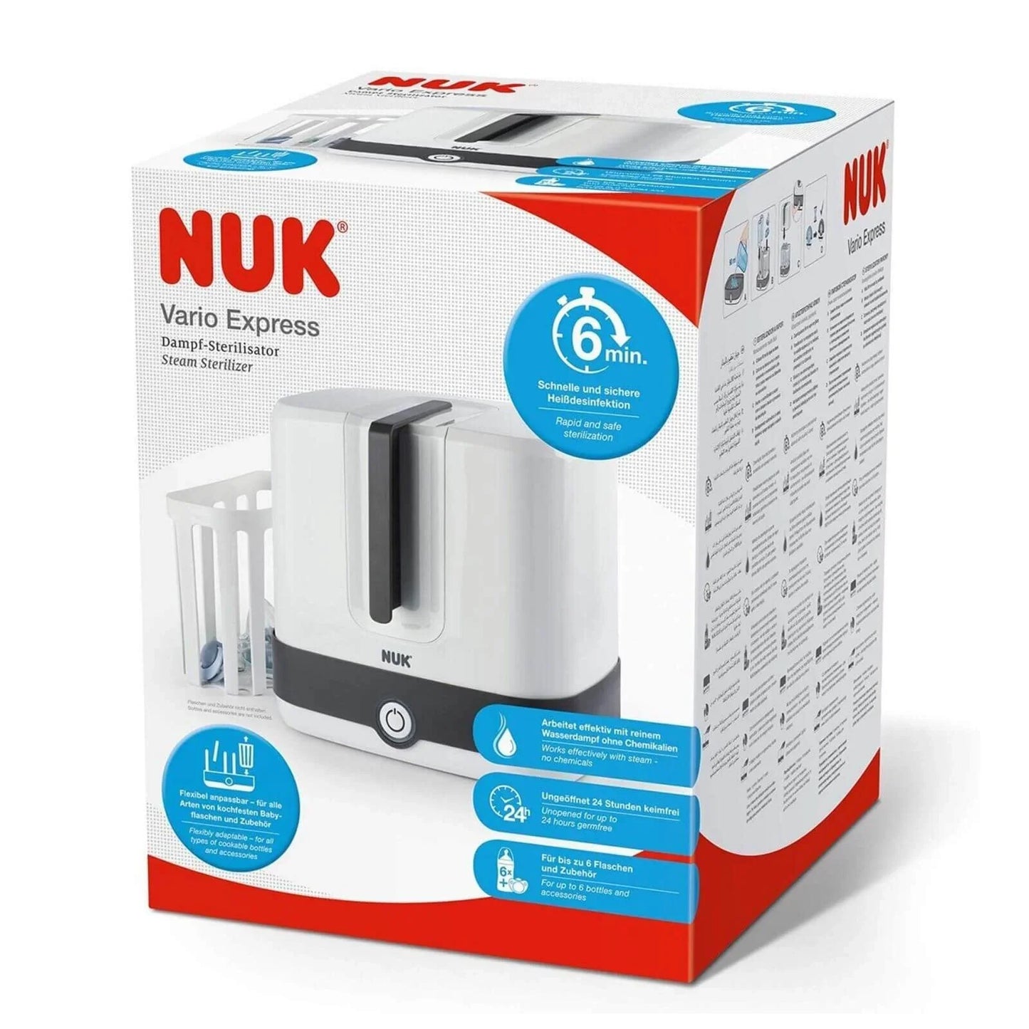 NUK Vario Express Steam Steriliser