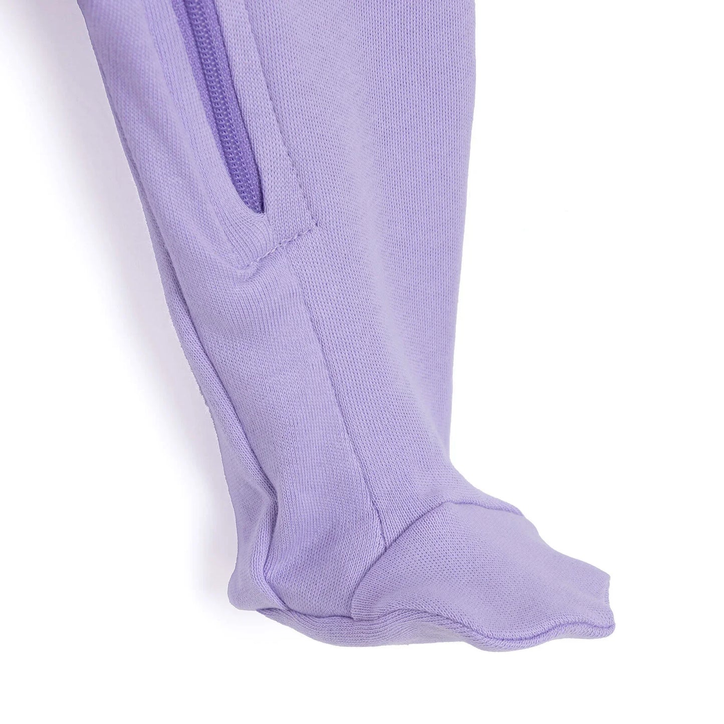 HelloBaby Newborn Baby Girl Footed Jumpsuit - Ecru