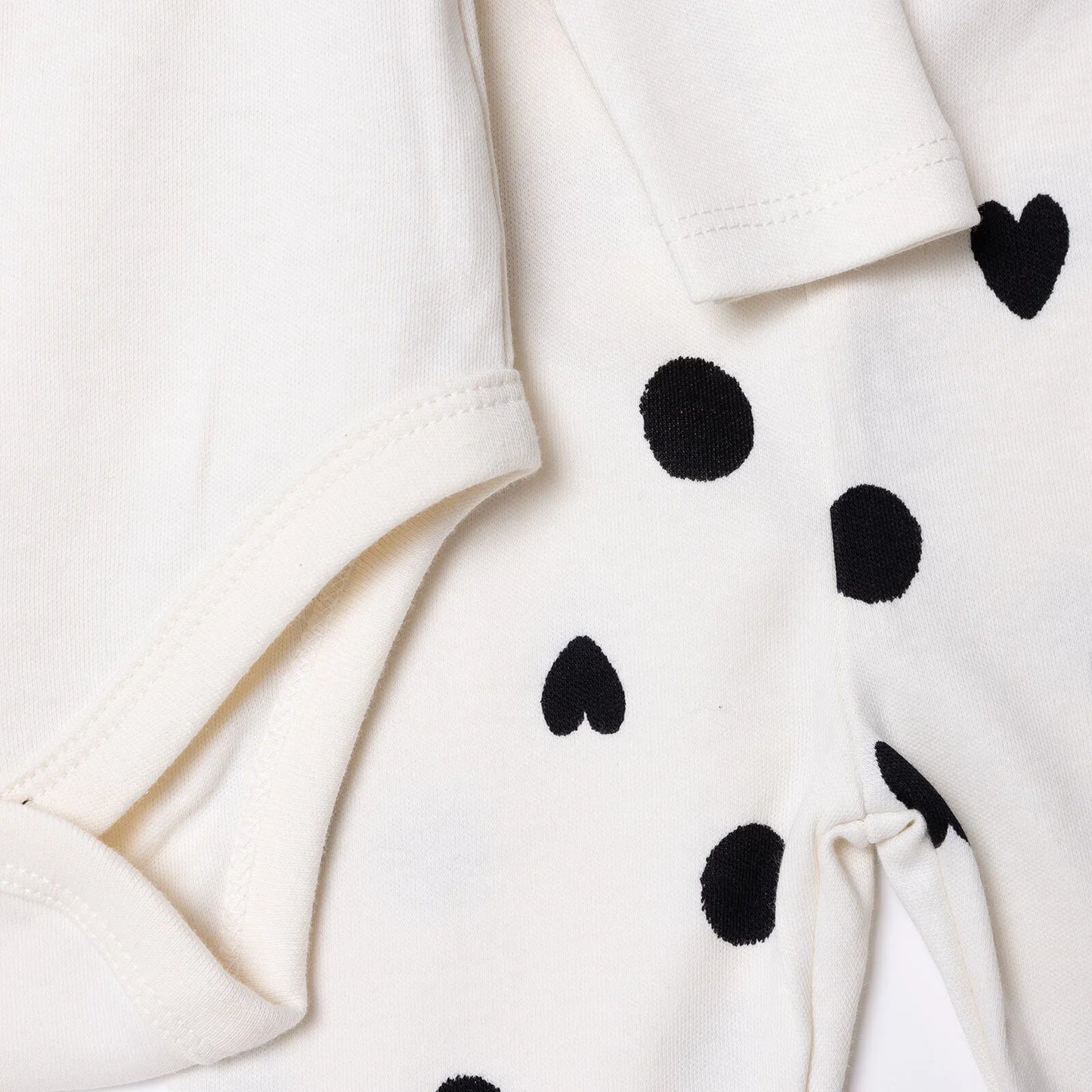 HelloBaby Newborn Body-Footed Bottom - Ecru