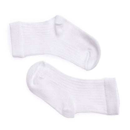 HelloBaby Unisex Baby Socks 3 Pack - White