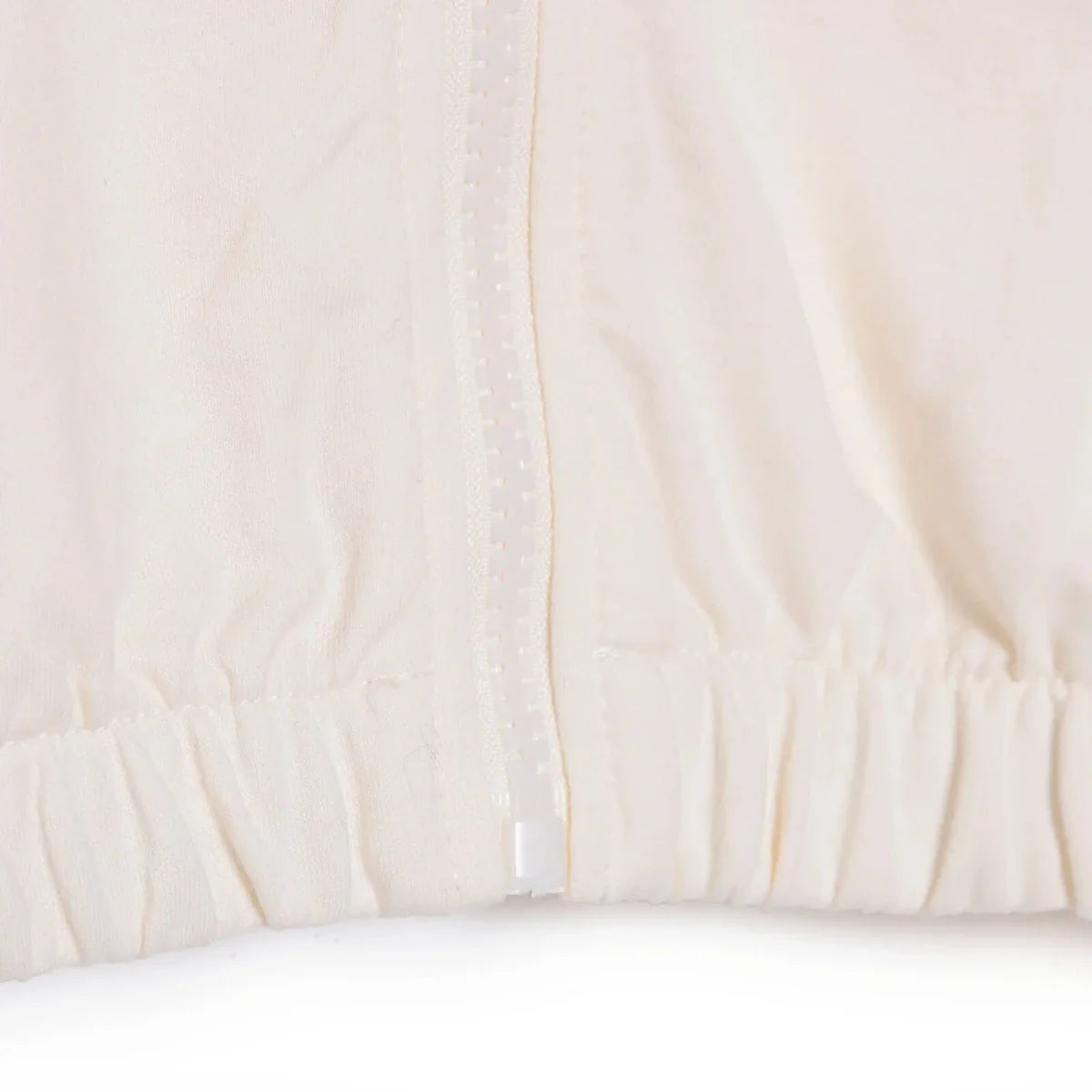 HelloBaby Girls Hooded Cardigan Crew Neck Long Sleeve - Ecru