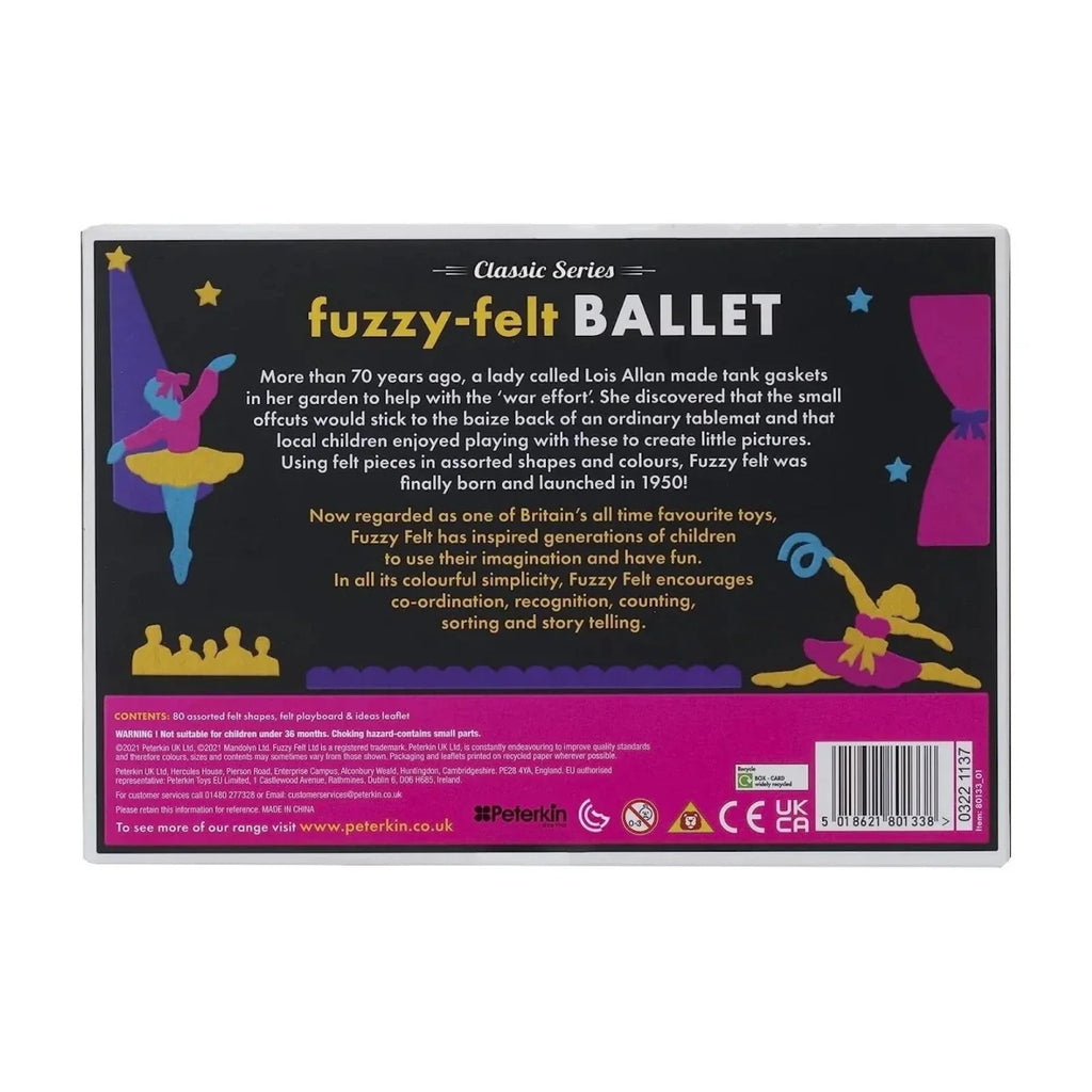 Fuzzy Felt Retro Classic - Ballet
