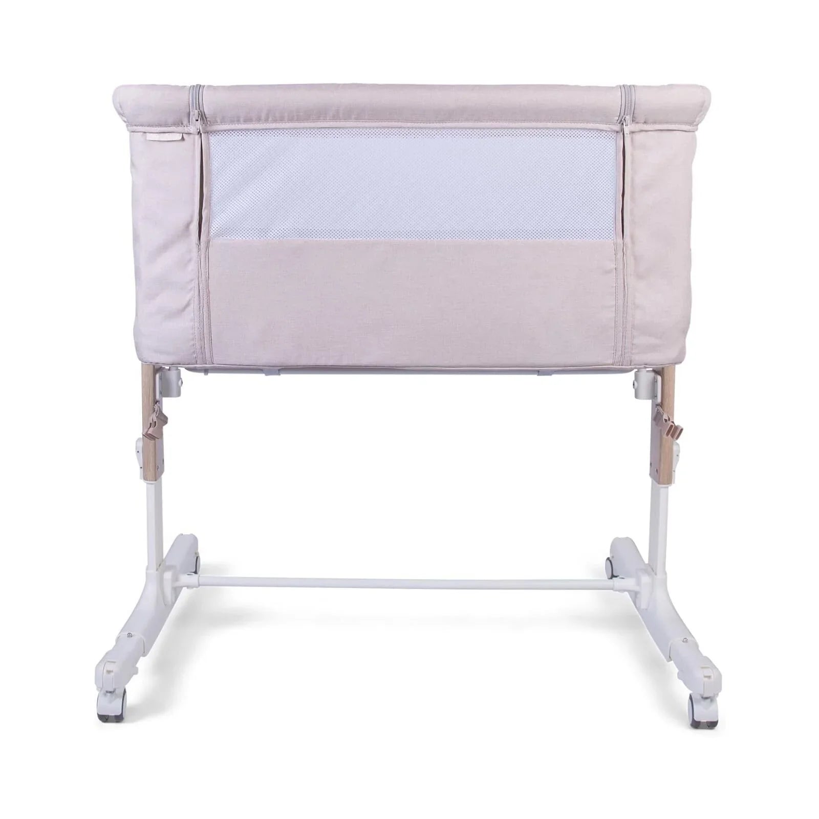 Red Kite Rockabye Bedside Crib - Oatmeal Colour