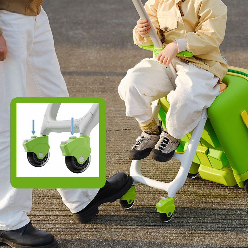 Jovikids 3 in 1 Children's Ride On Suitcase - Green