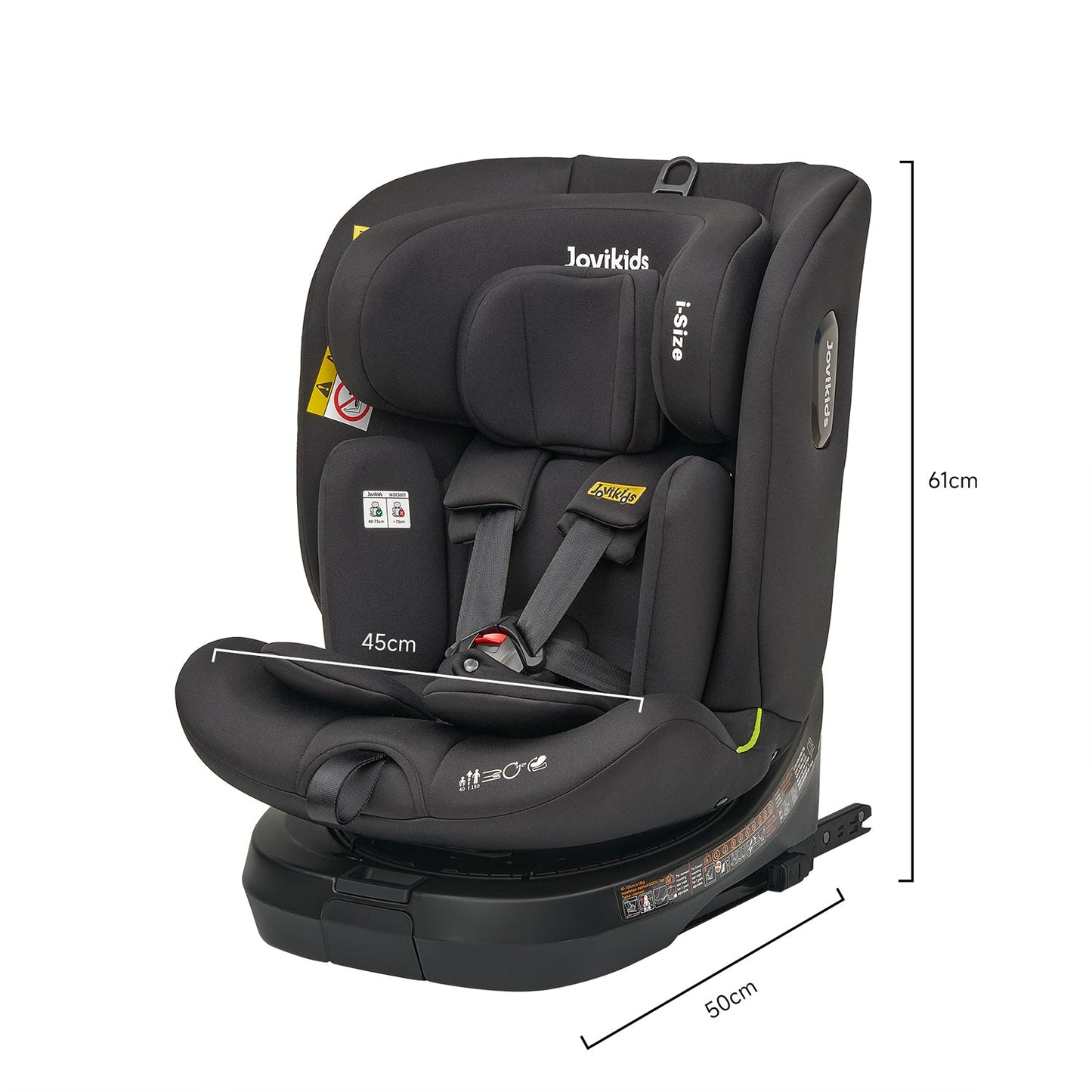 Jovikids Ranger TT Rotating Car Seat - Black
