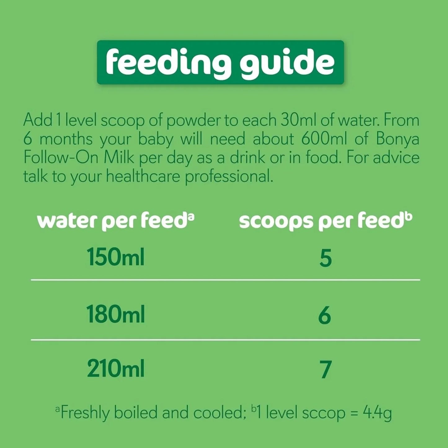 Bonya by Kendamil 2 Follow On Milk 6-12 months 800g (2x400g)