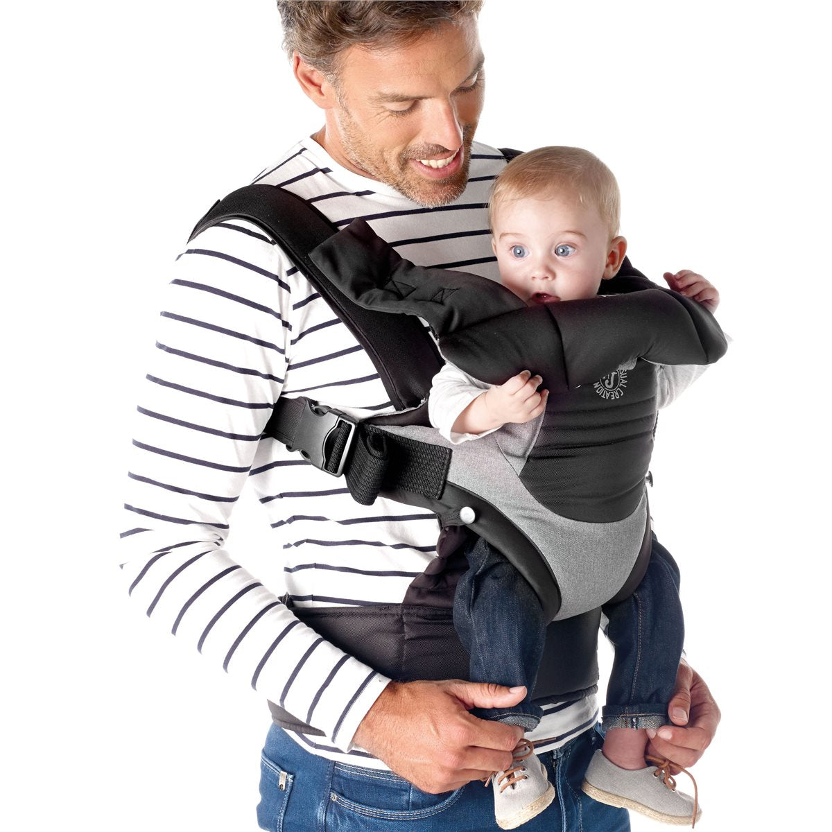 Jané Kangaroo Baby Backpack Carrier | Ergonomic 3-in-1 from Birth to 15kg