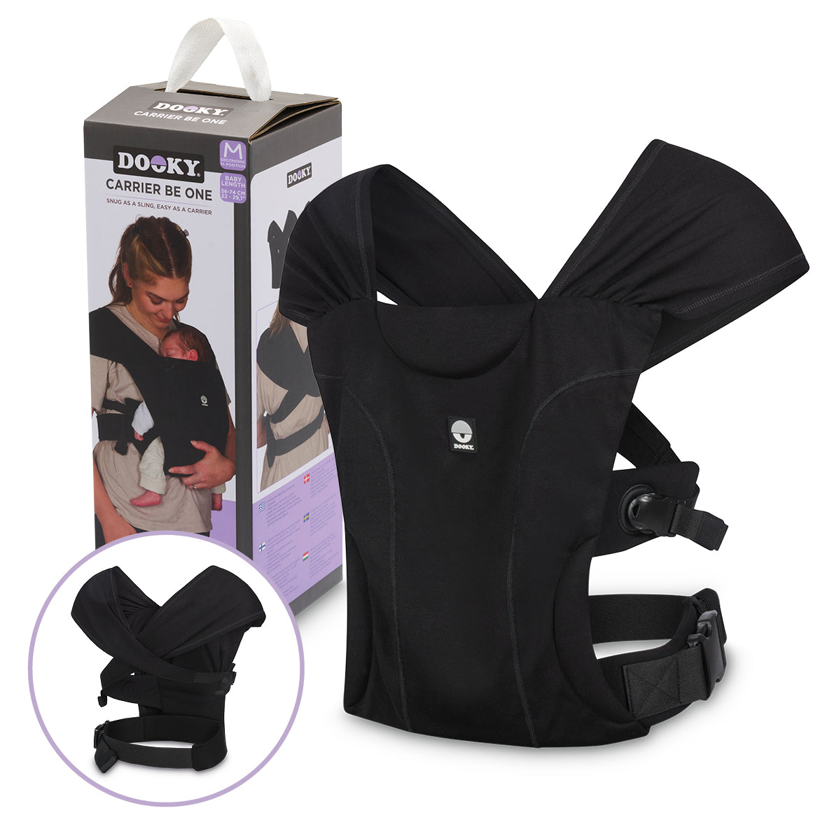 Dooky Be One Carrier (Black)