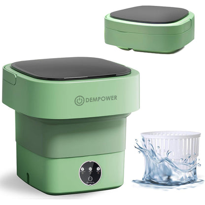 Mini Foldable Washing Machine – Perfect for Travel & Camping - Compact & Easy for Small Spaces