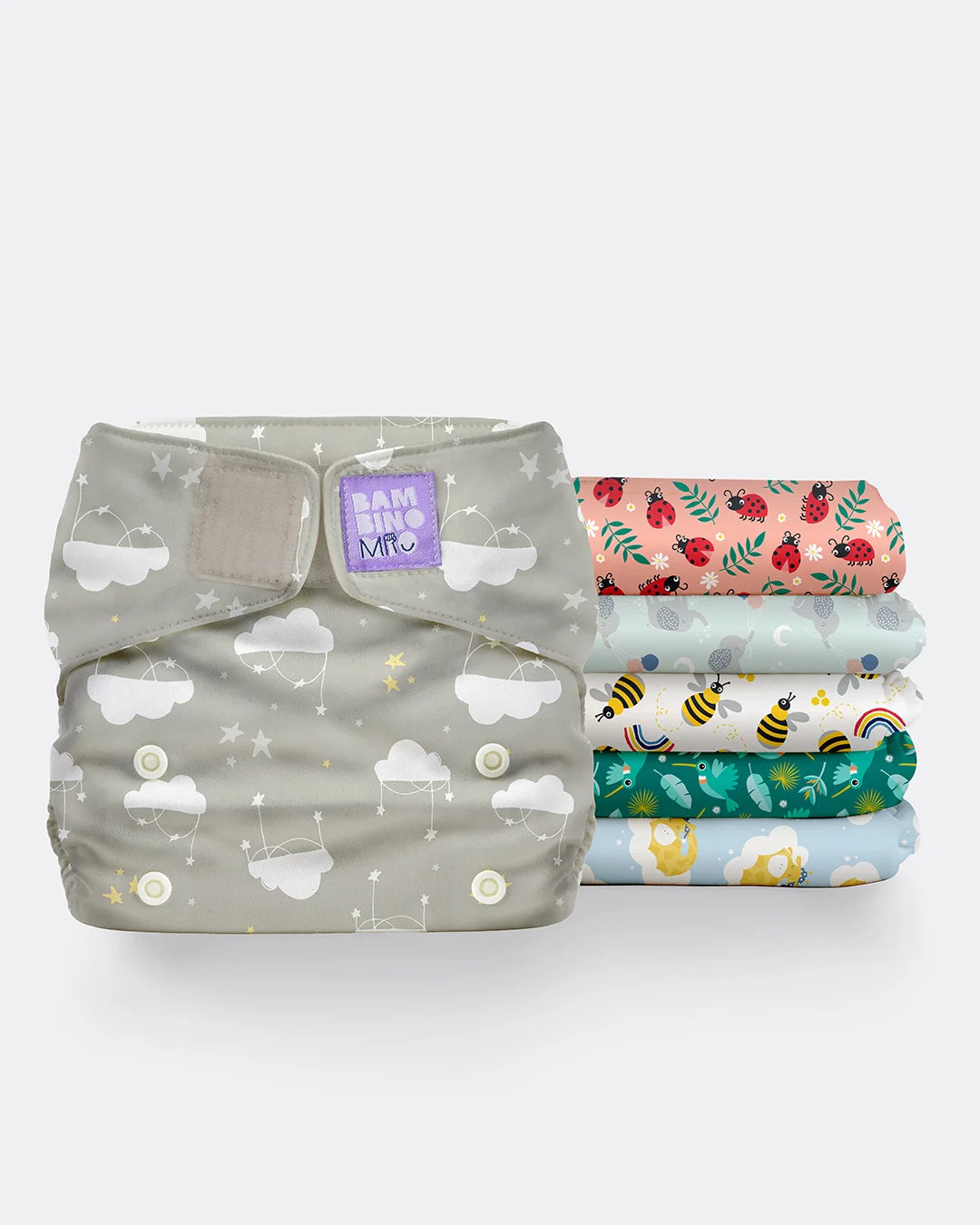 The Miosolo Classic 6 Nappy Bundle