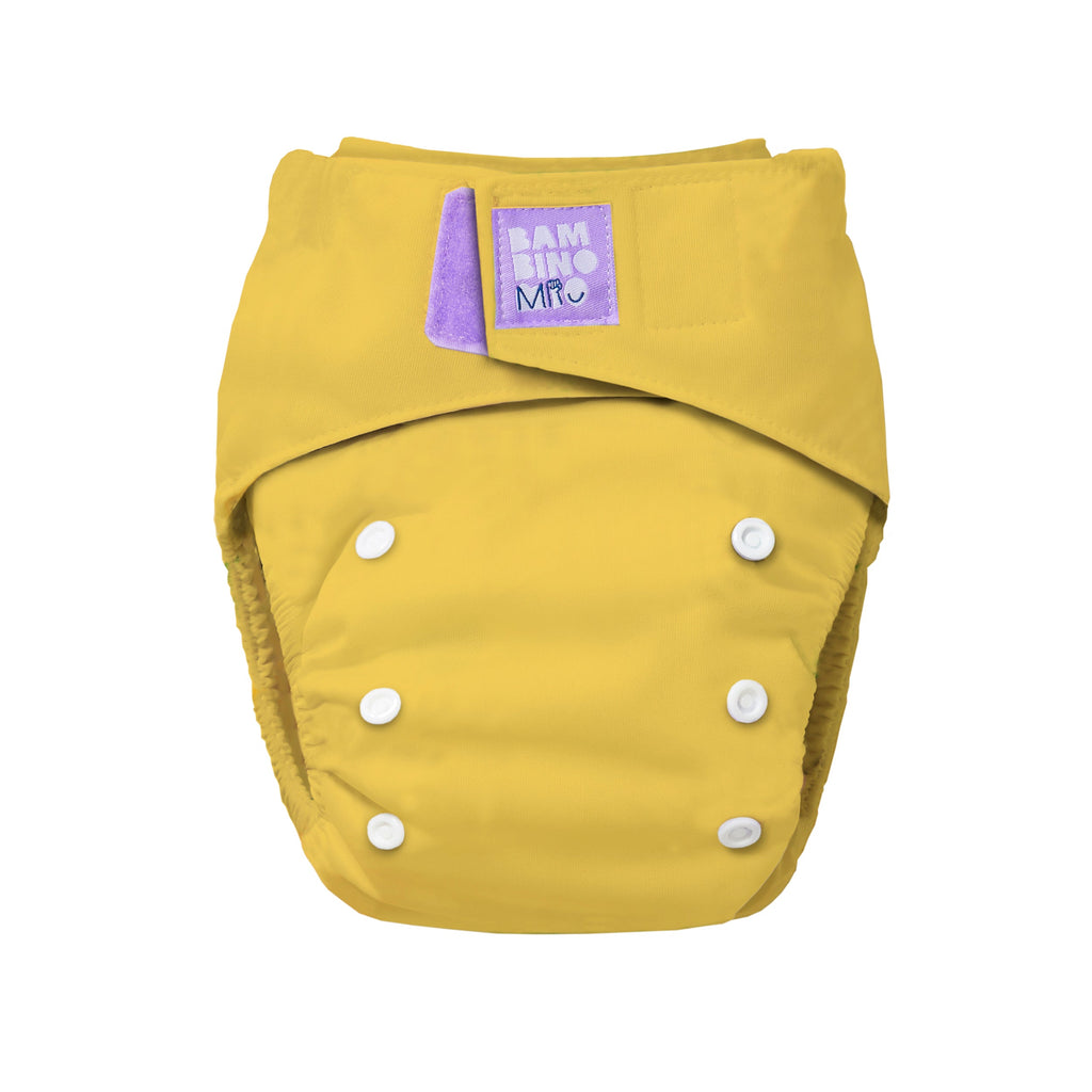 Revolutionary Reusable Nappy in Yellow