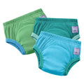 NEW: 3 Pack Reusable Potty Training Pants in Blue - Elite Design