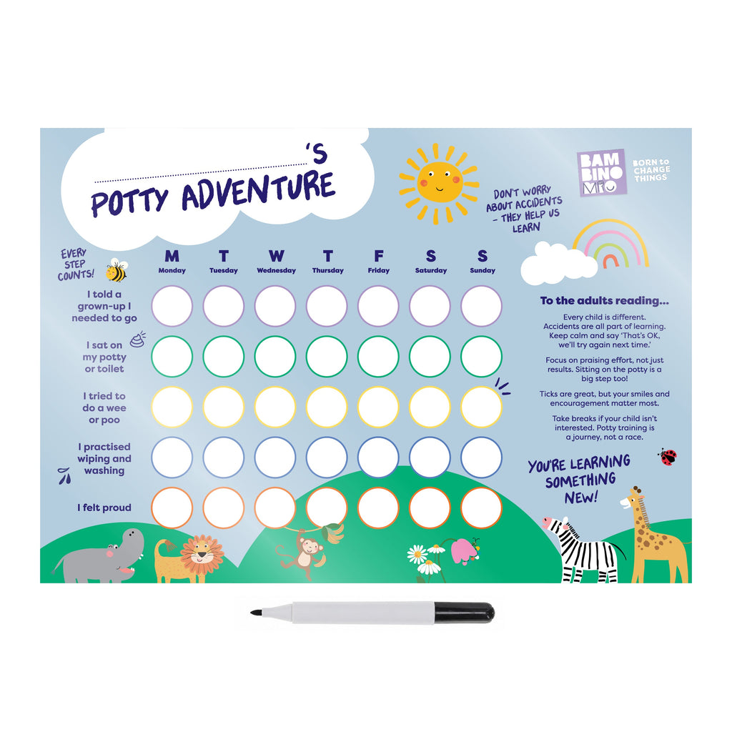 Potty Training Progress Chart