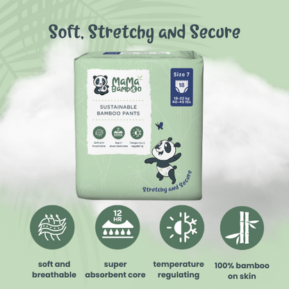 Mama Bamboo Sustainable Pull-Up Nappy Pants