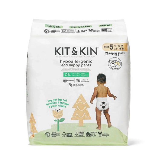Kit & Kin Pull-Ups Size 5 Junior - 20 nappies