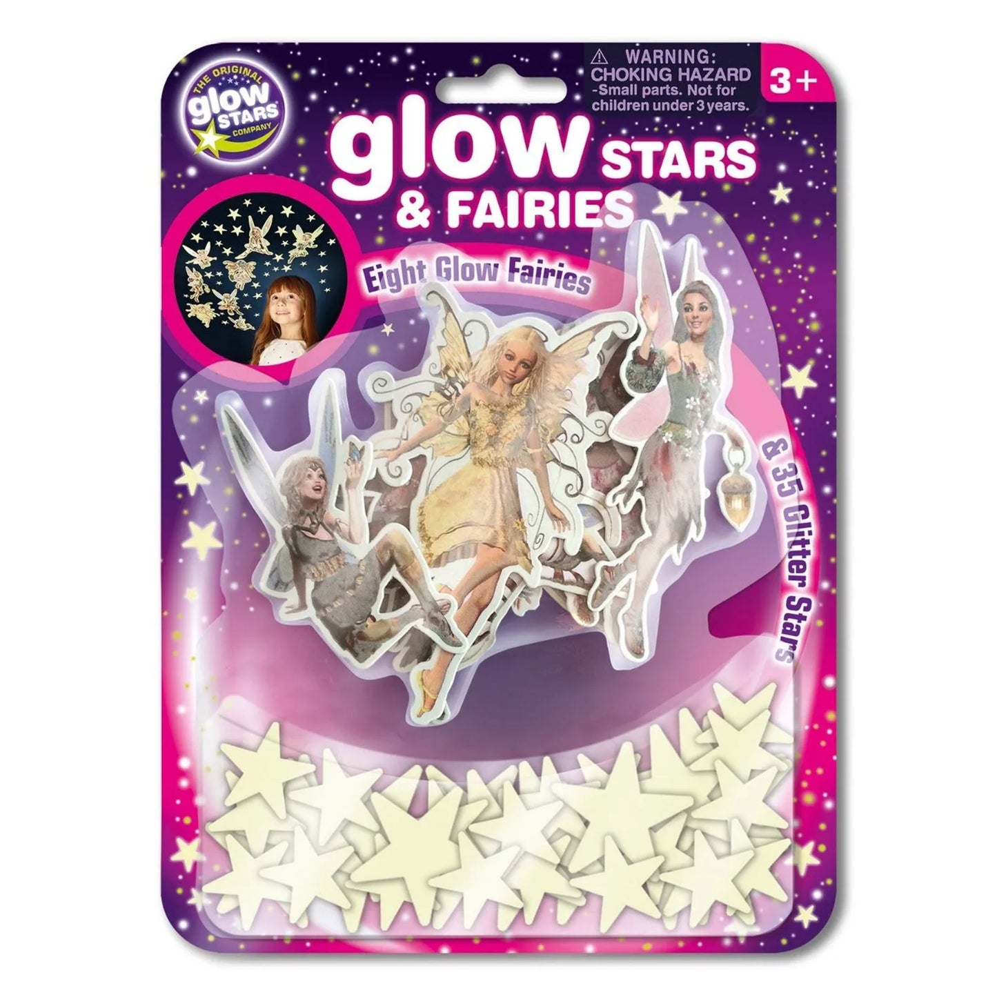 The Original Glowstars Company Glitter Stars & Fairies