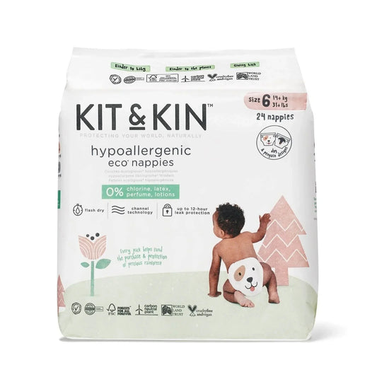 Kit & Kin Nappies Size 6 - 24 nappies