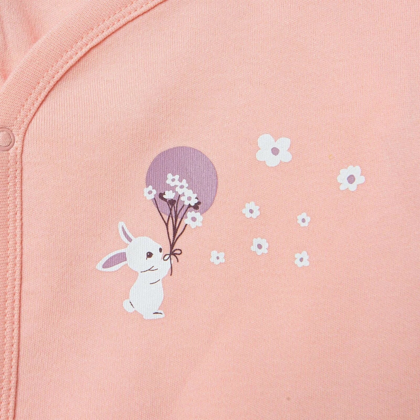 HelloBaby Newborn Body-Footed Bottom - Pink