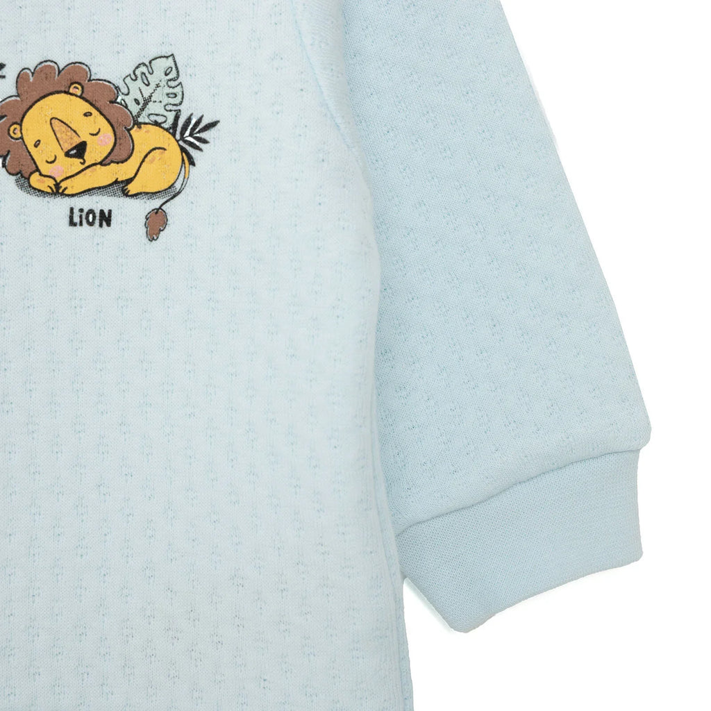 HelloBaby Boy Quilted Cardigan - Blue