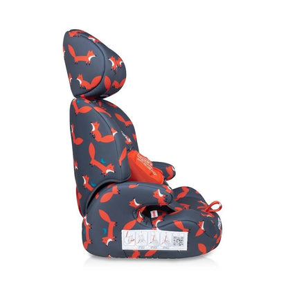 Cosatto Zoomi Group 1/2/3 Car Seat - Charcoal Mister Fox