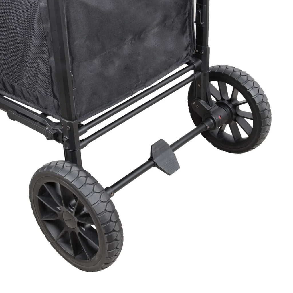 Wonderfold W4 Luxe Pro Stroller Wagon - Jet Black